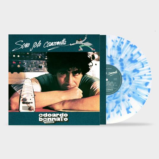 Sono solo canzonette (Splatter Transp. Blue Edition) - Vinile LP di Edoardo Bennato