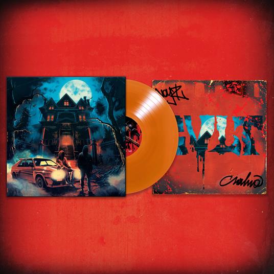 CVLT - LP Colorato Arancione Autografato - Salmo Noyz - Vinile