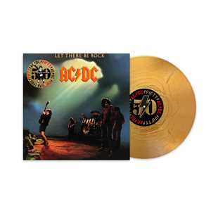 Vinile Let There Be Rock (50th Anniversary Gold Color Vinyl) AC/DC