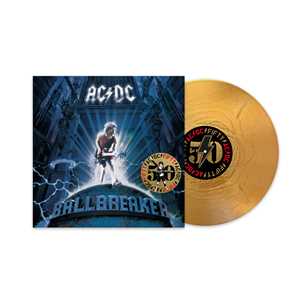 Vinile Ballbreaker (50th Anniversary Gold Color Vinyl) AC/DC