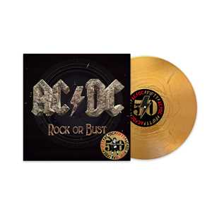 Vinile Rock or Bust (50th Anniversary Gold Color Vinyl) AC/DC