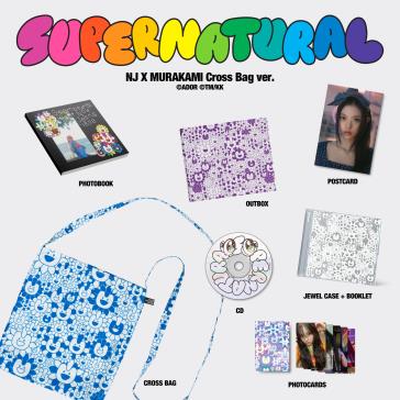 Supernatural Nj X Murakami (Cross Bag Version) - CD Audio di Newjeans