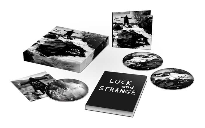 CD Luck and Strange (Deluxe Box Set: 2 CD + Blu-ray) David Gilmore