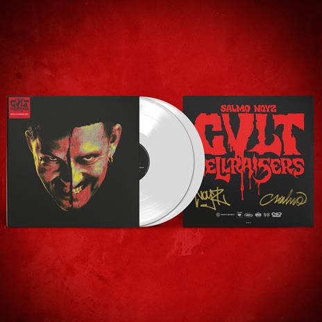 CVLT – HELLRAISERS (2 LP White Autografato) - Vinile LP di Salmo Noyz