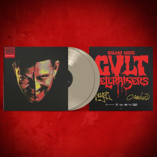 CVLT – HELLRAISERS (2 LP Gold Autografato) - Vinile LP di Salmo Noyz