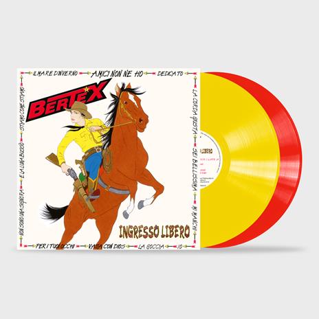 Ingresso Libero (2 LP 180 gr. Yellow-Red) - Vinile LP di Loredana Bertè