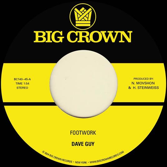 Footwork - Vinile LP di Dave Guy