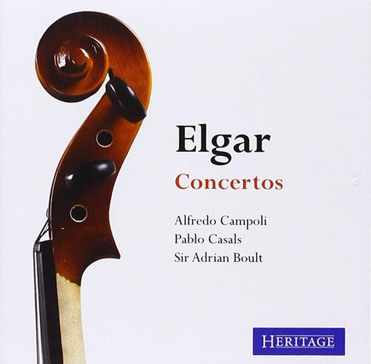 Concertos - CD Audio di Edward Elgar