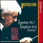 Sinfonie n.5, n.6 - CD Audio di Ludwig van Beethoven,Peter Maag,Orchestra di Padova e del Veneto