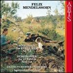 Sinfonie per archi vol.2 - CD Audio di Felix Mendelssohn-Bartholdy,Amadeus Chamber Orchestra