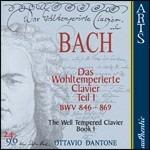 Il clavicembalo ben temperato vol.1 (Das Wohltemperierte Clavier teil 1) - CD Audio di Johann Sebastian Bach,Ottavio Dantone