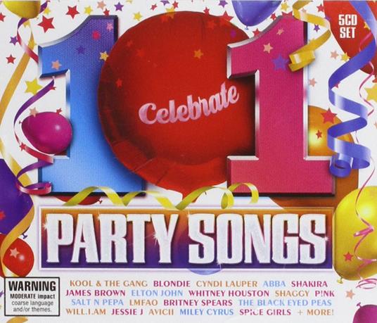 101 Party Songs - CD Audio