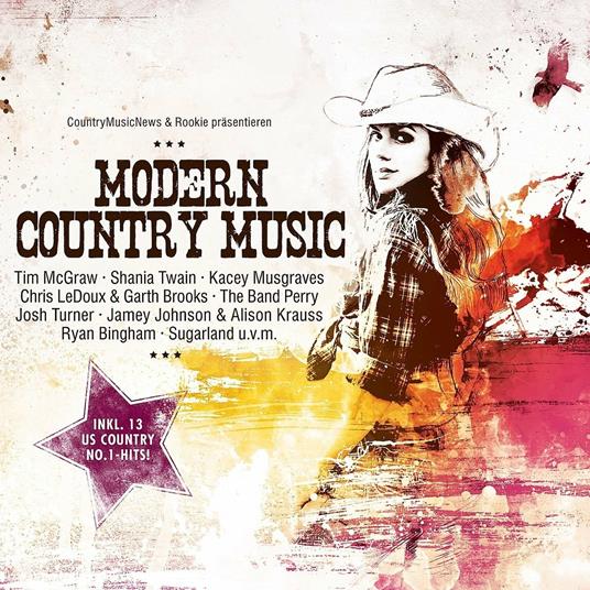 Modern Country Music - CD Audio