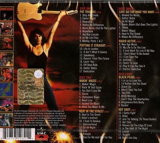 Feelin' Right. The Polydor Albums 1975-1984 - CD Audio di Pat Travers - 2