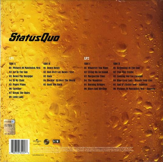 Accept No Substitute. The Definitive Hits - Vinile LP di Status Quo - 2