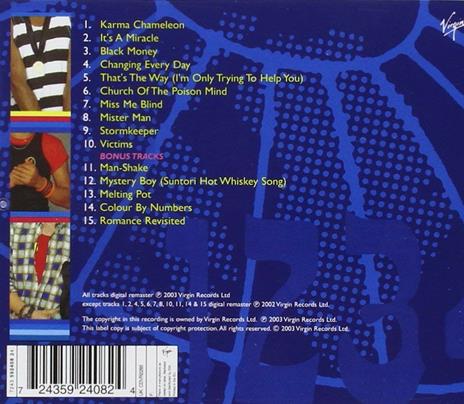 Colour by Numbers - CD Audio di Culture Club - 2