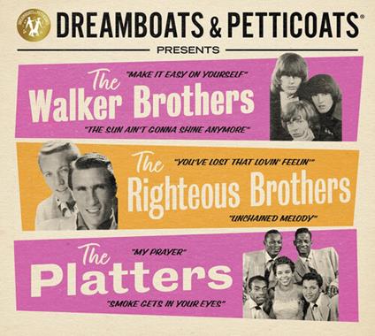 Presents Walker Bros / Righteous Bros / Platters - CD Audio