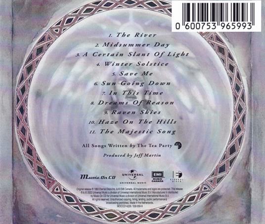 Splendor Solice - CD Audio di Tea Party - 2