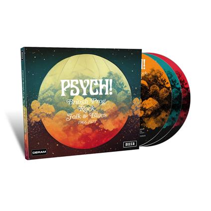 Psych! British Prog, Rock, Folk and Blues - CD Audio