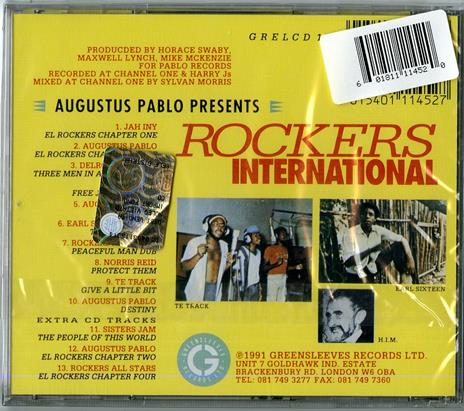 Rockers International - CD Audio di Augustus Pablo - 2