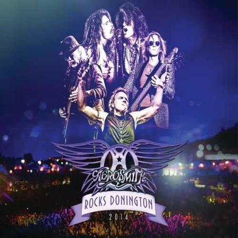 Rocks Donnington 2014 (3 LP Coloured Vinyl + DVD) - Vinile LP + DVD di Aerosmith