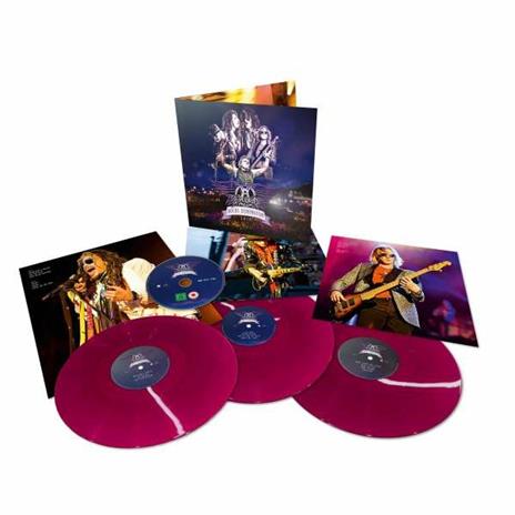 Rocks Donnington 2014 (3 LP Coloured Vinyl + DVD) - Vinile LP + DVD di Aerosmith - 2