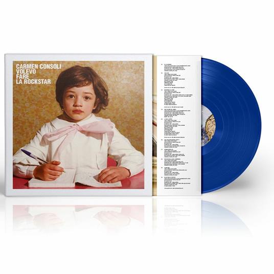 Volevo fare la Rockstar (Esclusiva Feltrinelli e IBS.it - Limited, Numbered & Blue Coloured Vinyl) - Vinile LP di Carmen Consoli