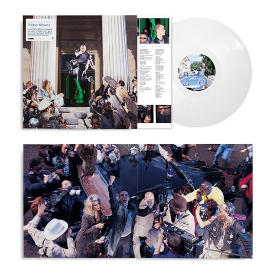 Life Thru a Lens (25th Anniversary Transparent Vinyl Edition) - Vinile LP di Robbie Williams
