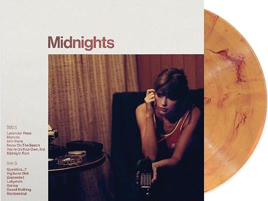 Midnights (Blood Moon Vinyl Edition) - Taylor Swift - Vinile | IBS