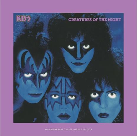 Creatures of the Night (40th Anniversary Edition: 5 CD + Blu-ray Audio) - CD Audio + Blu-Ray Audio di Kiss