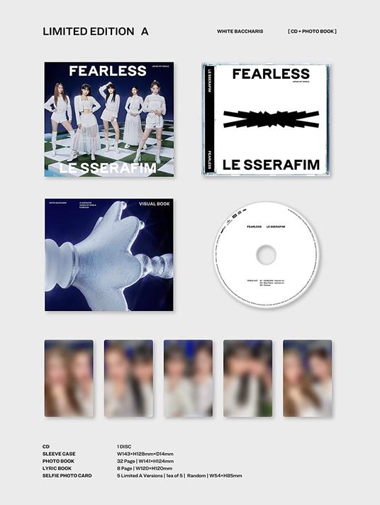 Fearless (Limited Edition) - CD Audio di Le Sserafim