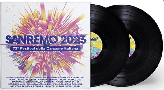 Sanremo 2023 (Edizione in doppio vinile nero numerato) - Vinile | IBS