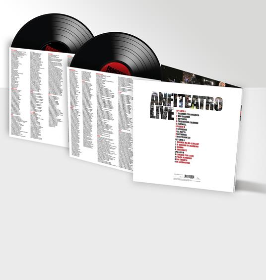 Anfiteatro Live (Esclusiva LaFeltrinelli e IBS.it - 2 LP 180 gr. Edizione  numerata) - Francesco Guccini - Vinile | IBS