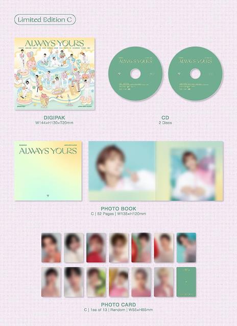 Always Yours (C Version) - CD Audio di Seventeen