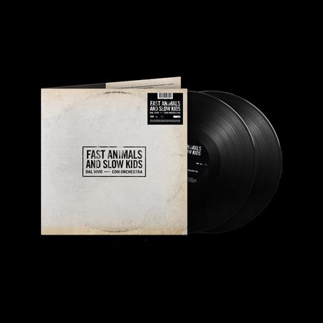 Dal vivo con orchestra (Numbered Edition) - Vinile LP di Fast Animals and Slow Kids - 2