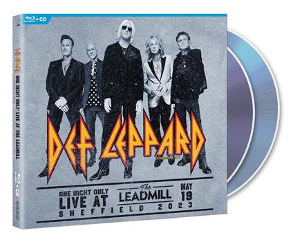 One Night Only. Live at the Leadmill - CD Audio + Blu-ray di Def Leppard