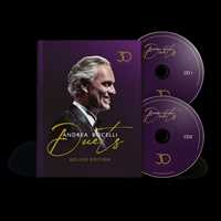 CD Duets (Deluxe Edition: 2 CD + libro) Andrea Bocelli