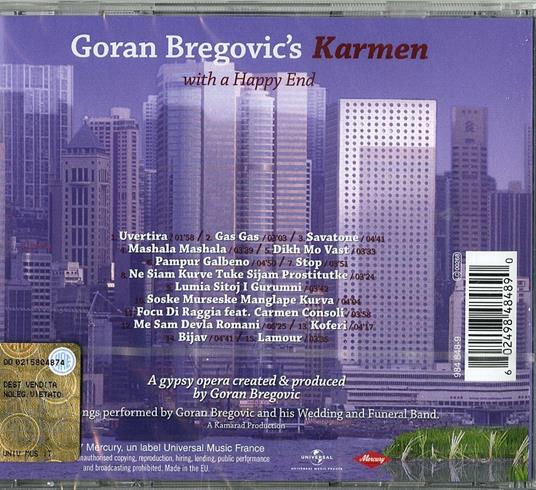 Karmen - CD Audio di Goran Bregovic - 2