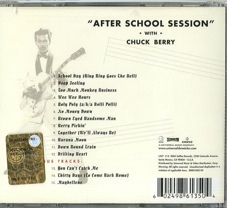 After School Sessions (Remastered) - CD Audio di Chuck Berry - 2