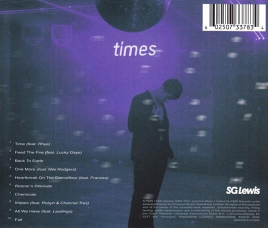 Times - CD Audio di SG Lewis - 2