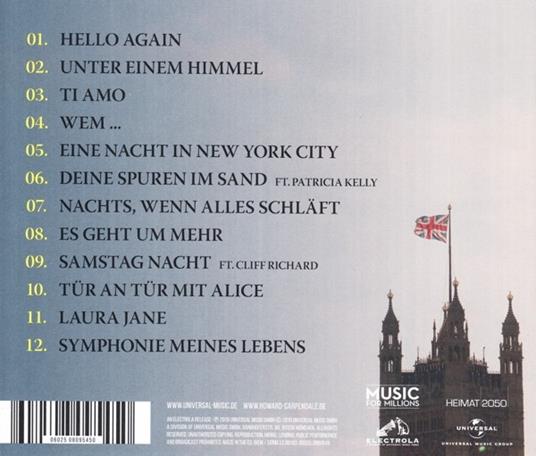 Symphonie Meines Lebens - CD Audio di Royal Philharmonic Orchestra,Howard Carpendale - 2