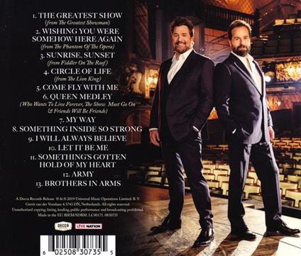 Back Together - CD Audio di Michael Ball,Alfie Boe