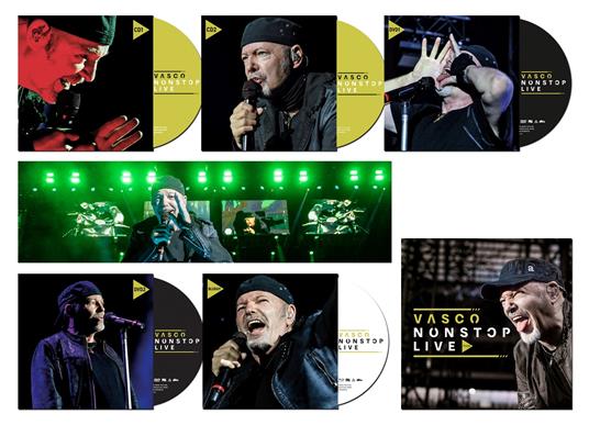 Vasco Nonstop Live (Box Set Standard Edition) - CD Audio + DVD + Blu-ray di Vasco Rossi - 2