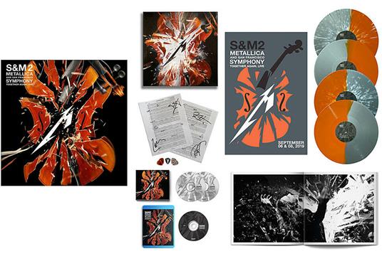 S&M2 (Deluxe Edition 4 LP + 2 CD + Blu-ray) - Metallica , San Francisco  Symphony Orchestra - Vinile | IBS