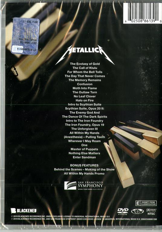 S&M2 (DVD) - DVD di Metallica - 2