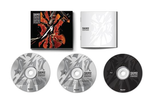 S&M2 (2 CD + Blu-ray) - CD Audio + Blu-ray di Metallica,San Francisco Symphony Orchestra - 2