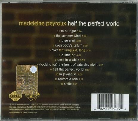 Half the Perfect World - CD Audio di Madeleine Peyroux - 2