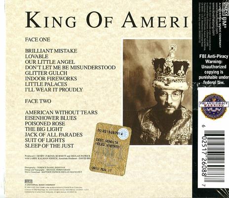 King of America - CD Audio di Elvis Costello - 2