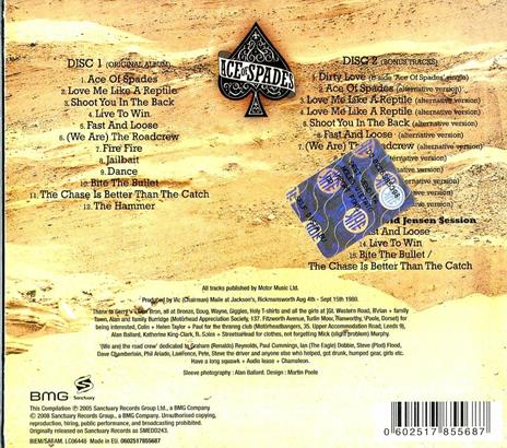 Ace of Spades (Deluxe Edition) - CD Audio di Motörhead - 2