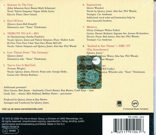 You've Got it Bad Girl - CD Audio di Quincy Jones - 2